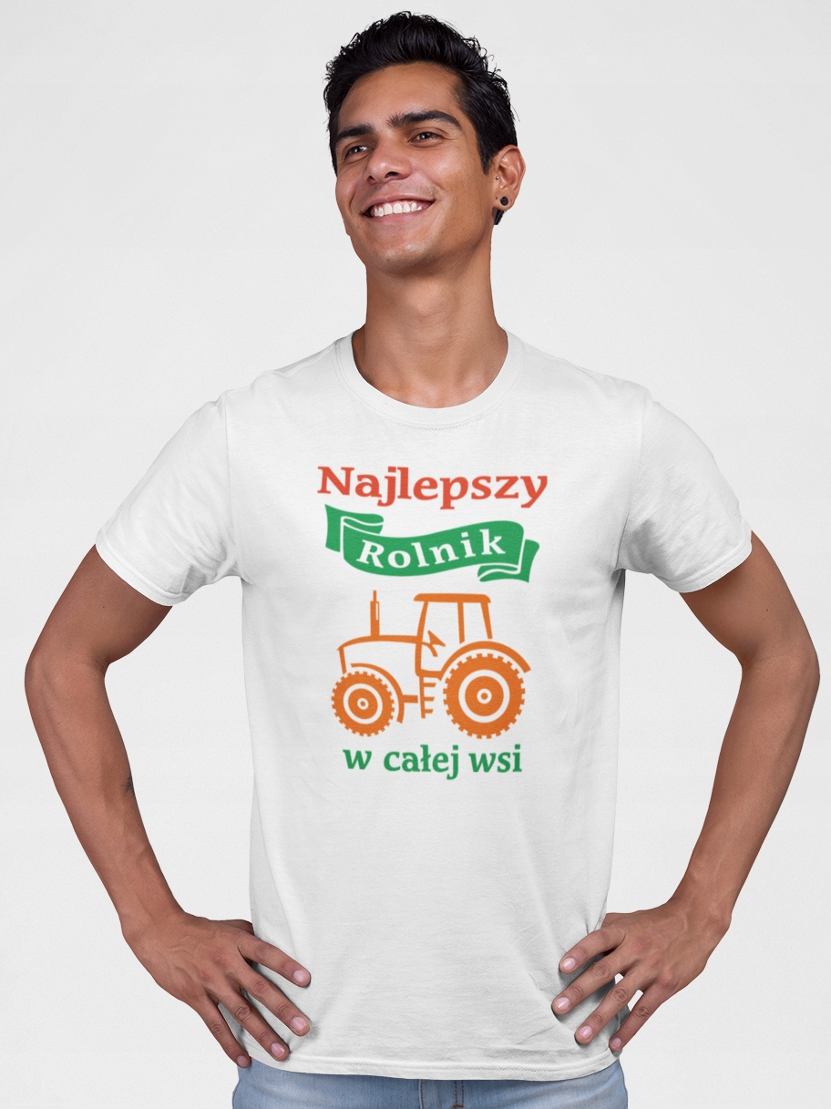 

Koszulka Dla Rolnika na prezent najlepszy rolnik