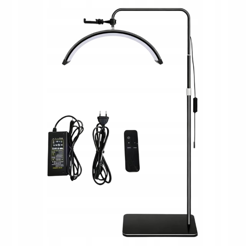 Podlahová Kosmetická Lampa Univerzální, Nastavitelná, Stojící, Pro Led Řasy