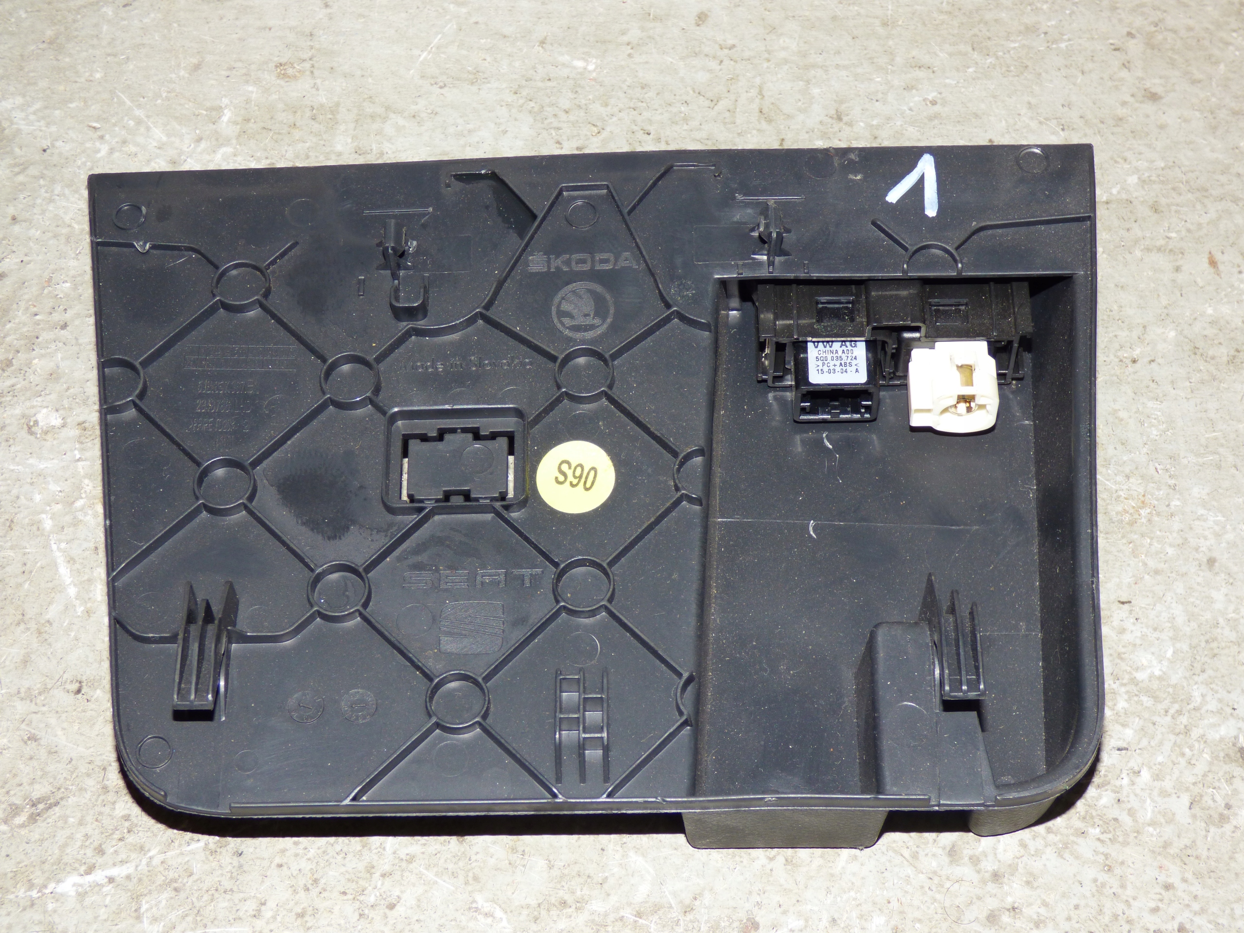 panel aux Adattatore usb 5JB857367B 5Q0035724 RAPID