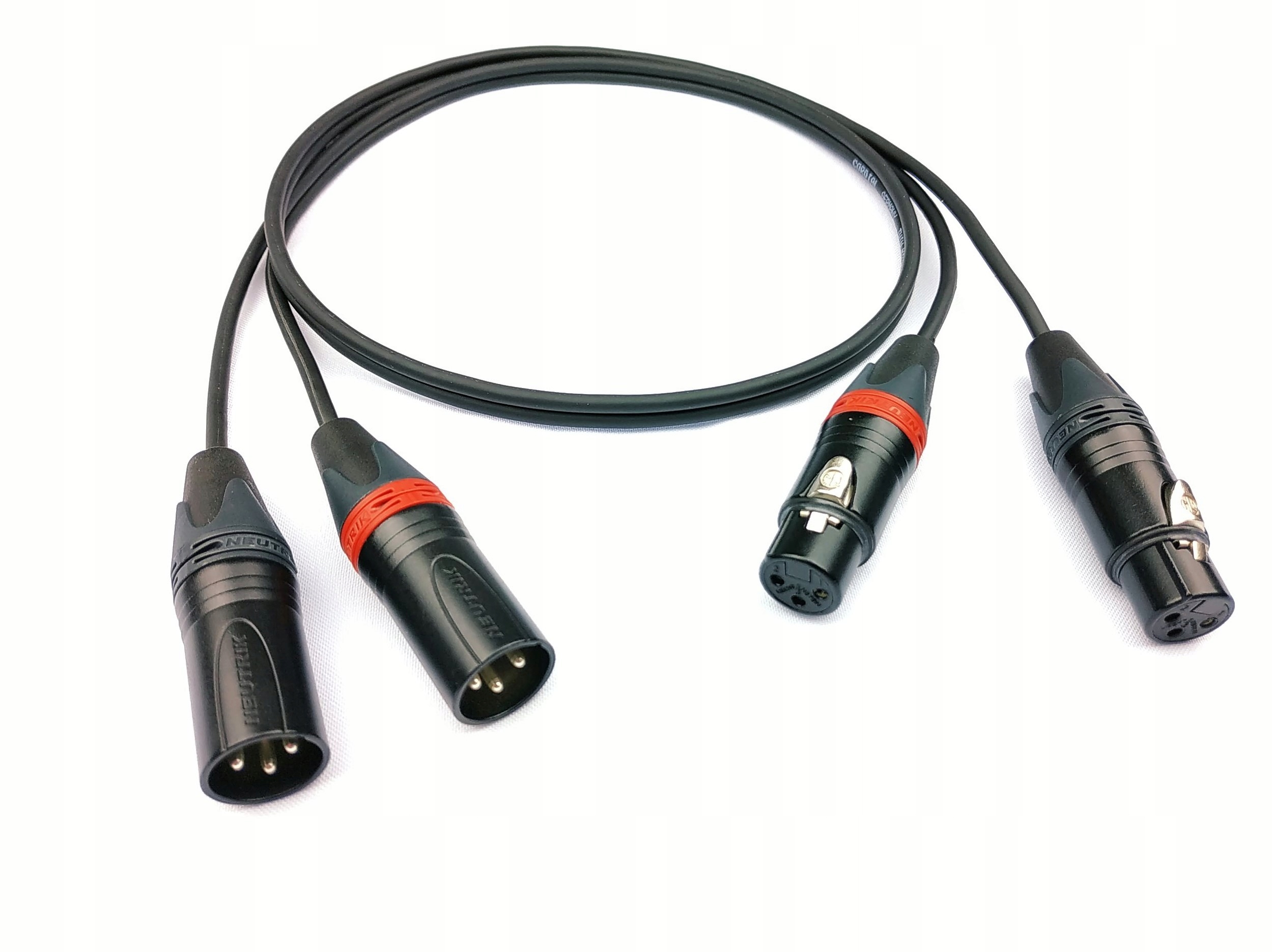Cordial CMK422 Kabel 2 Xlr na 2 Xlr Neutrik 10 m