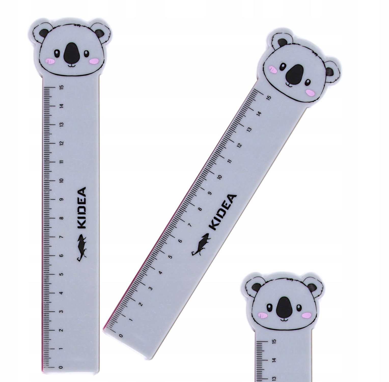 

Linijka 15cm z figurką Kidea D