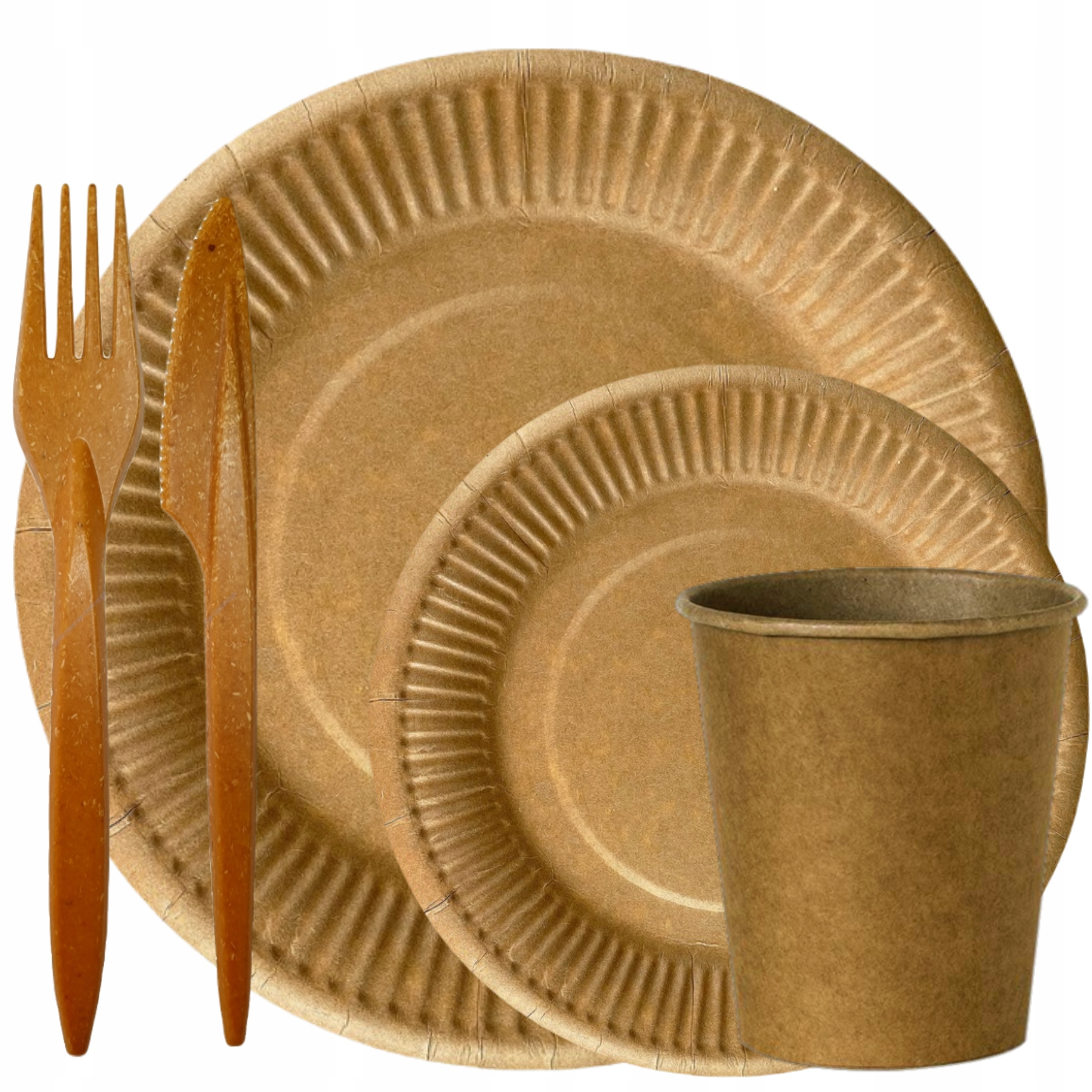 Párty – ekologická sada nádobí pro 100 osob