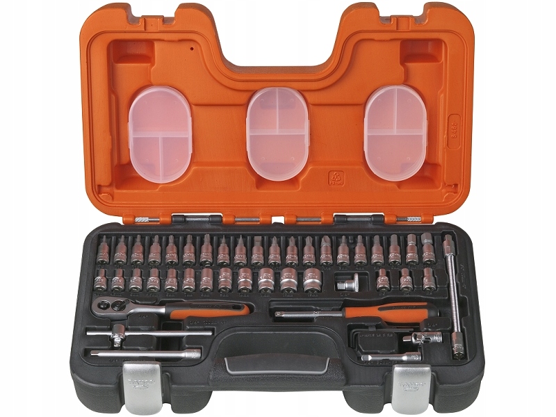sada nástrčných kľúčov 1/4", 46 ks Bahco [S460]