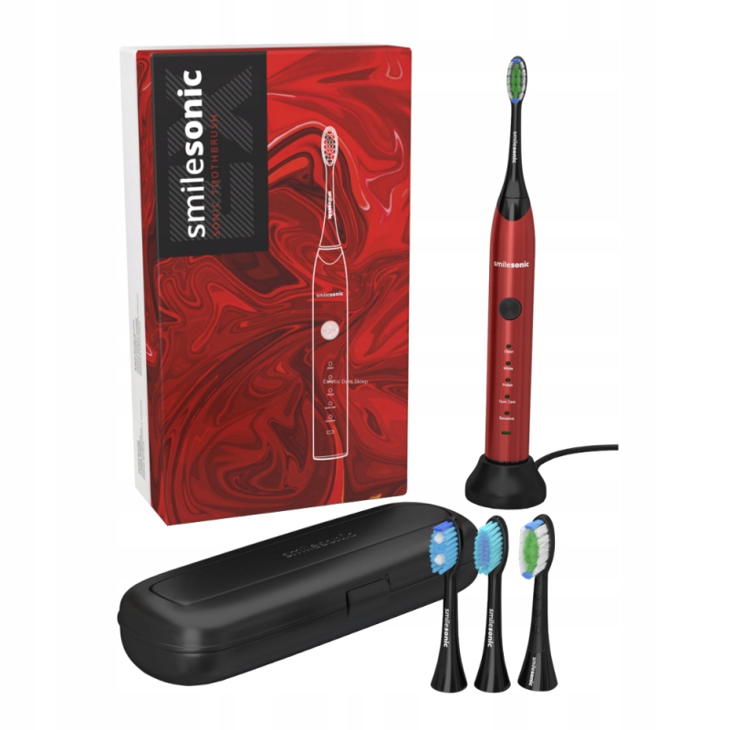 

Smilesonic Ex Red szczoteczka soniczna Czerwona