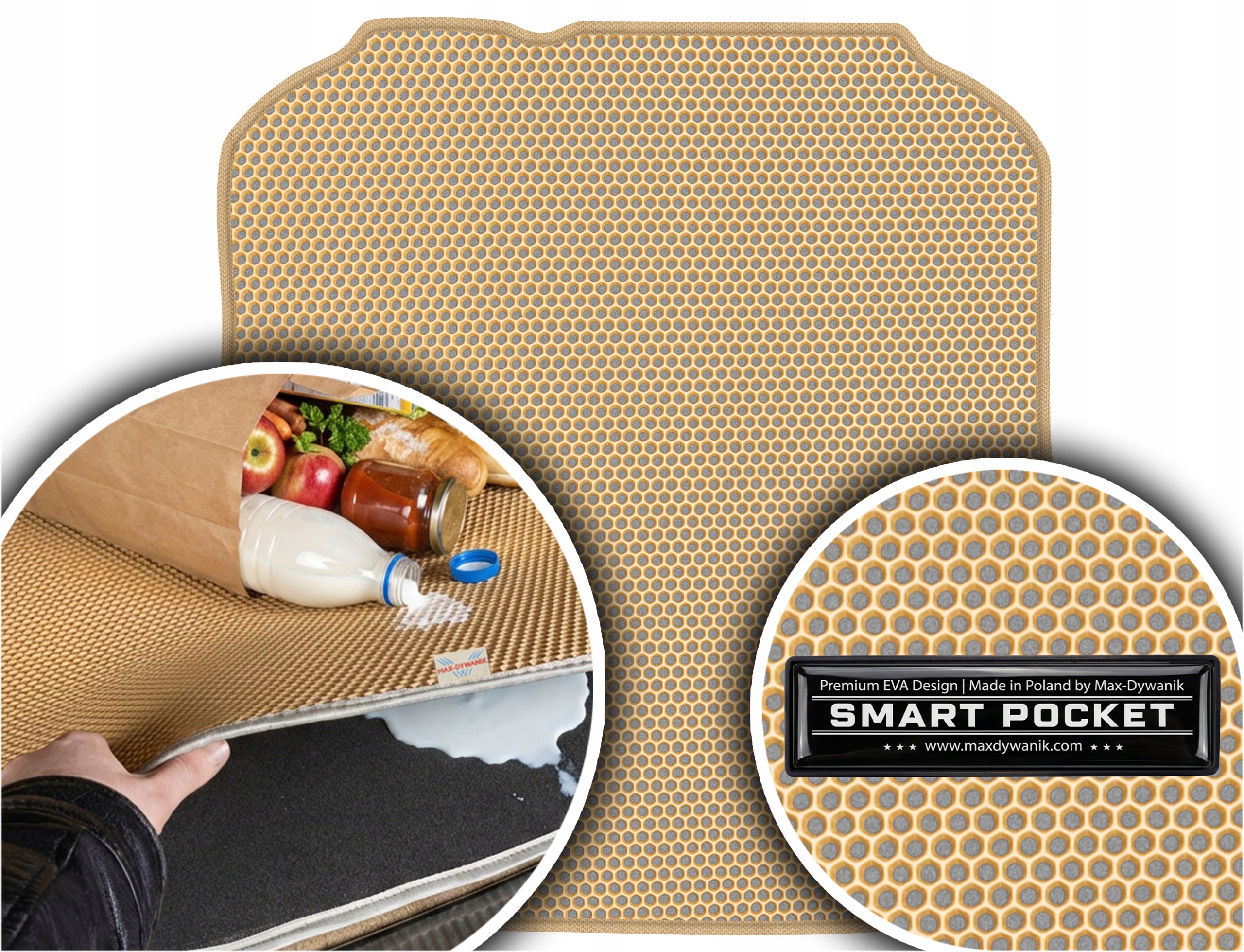 Seat Cordoba I Sedan 1996-2003 Vložka do batožinového priestoru Eva Smart Pocket Béžová