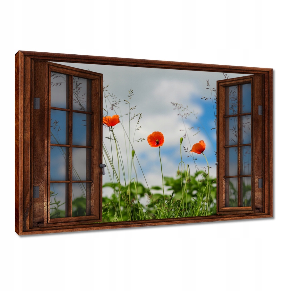 

Obrazy 120x80 Czerwone maki polne