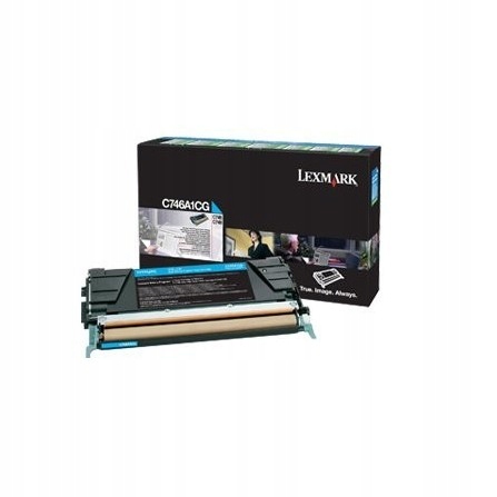 Originální Toner Lexmark C746A1CG (cyan)