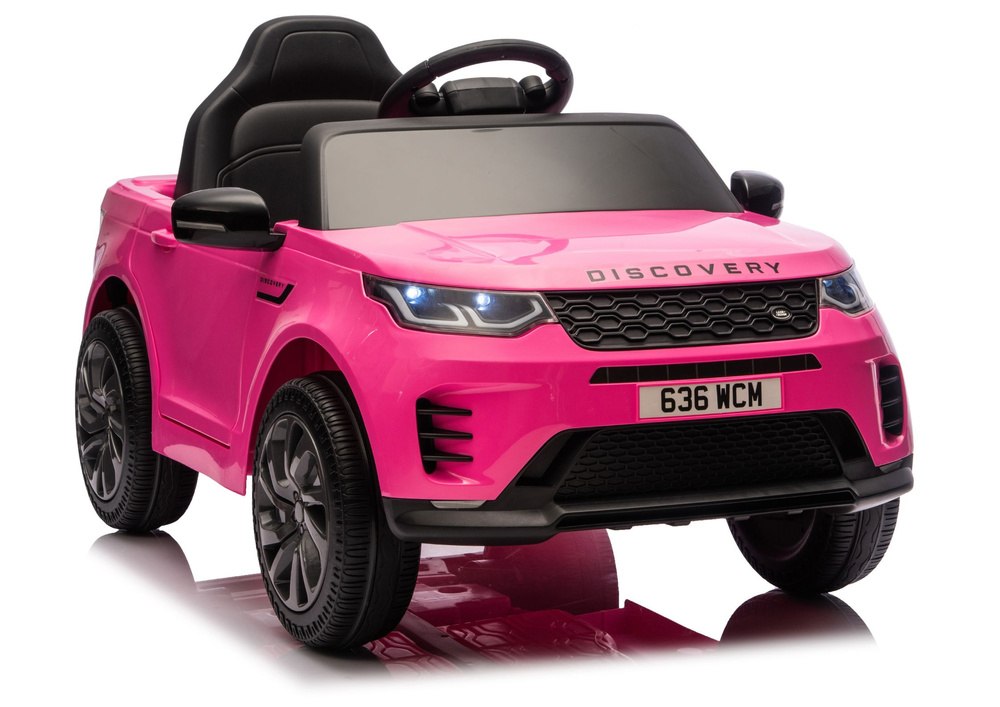 Pojazd Na Akumulator Land Rover Discovery DLS-K06 Różowy Lean Cars