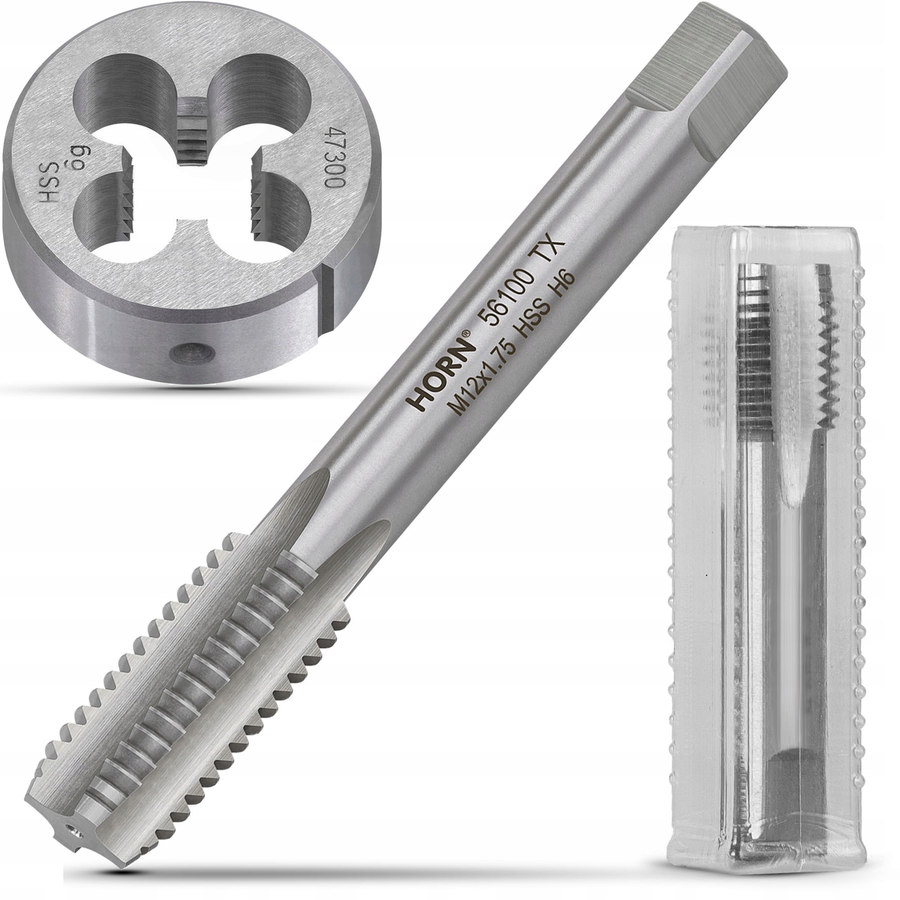 

Gwintownik Ręczny M12x1.75 DIN-352/1P Narzynka