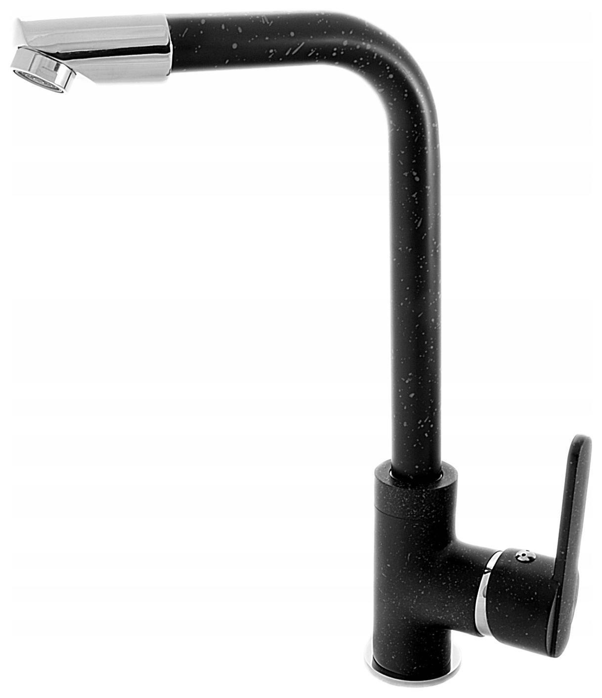 Move Černá Granitová Kuchyňská Baterie Dřezová