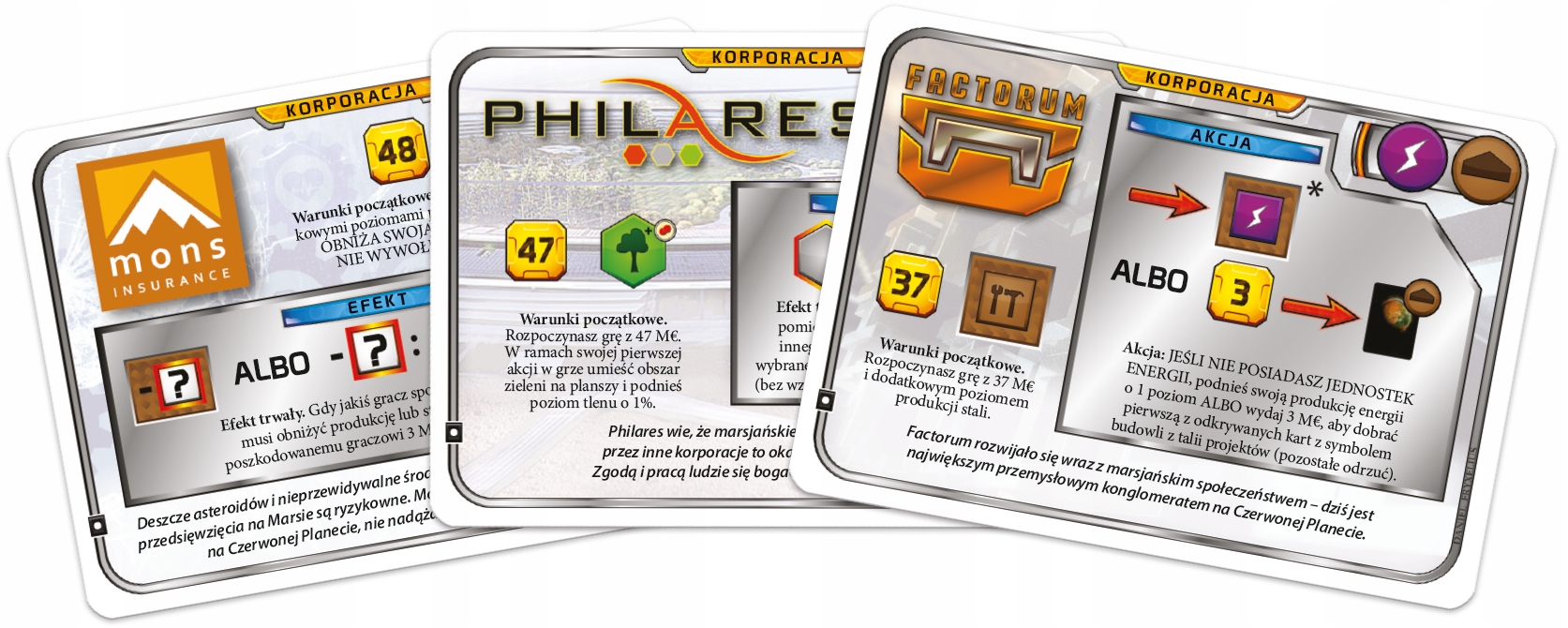 Terraformacja Marsa - Zestaw dodatkowy 4 (20 kart)