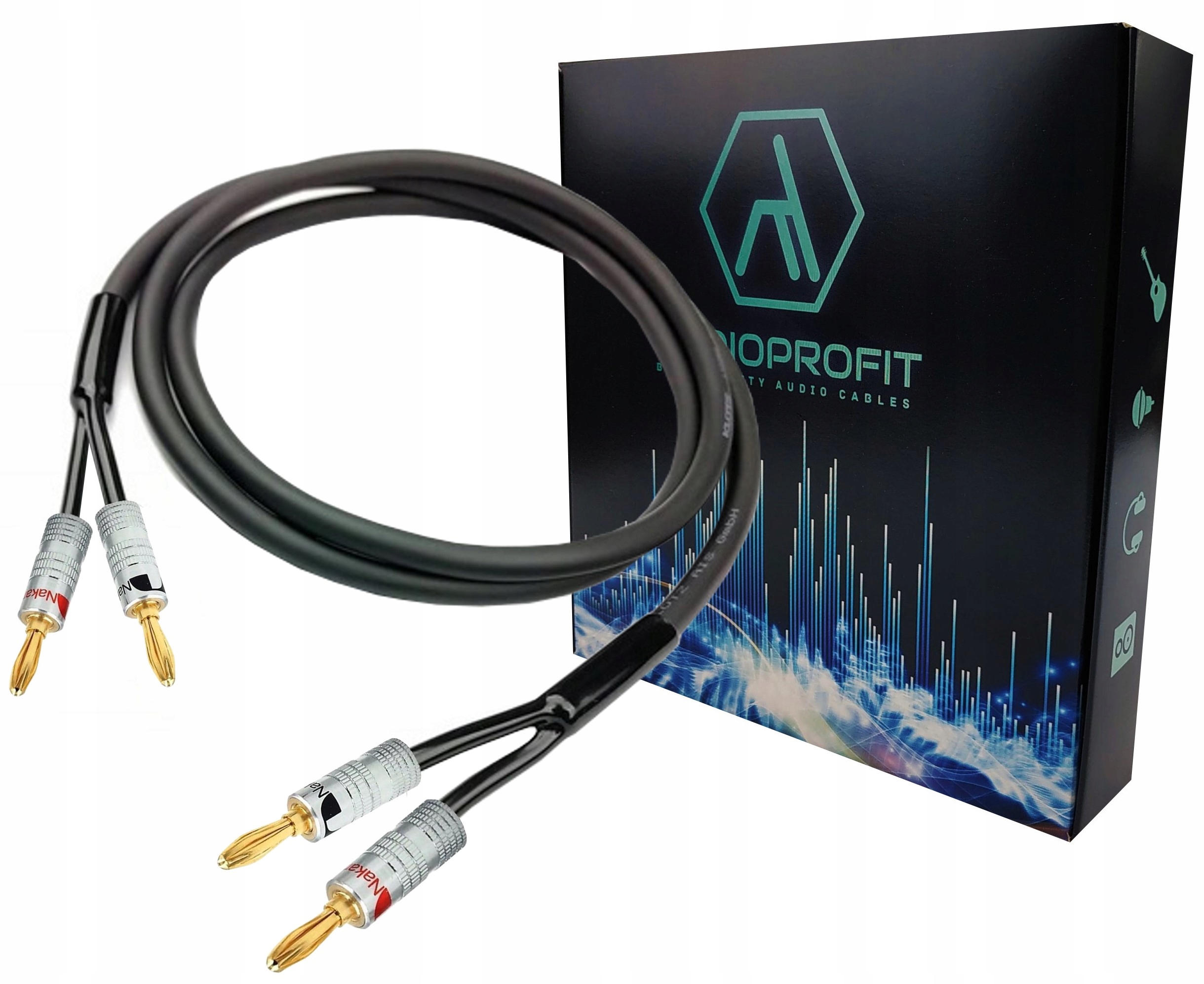KLOTZ LY225 kabel głośnikowy NAKAMICHI 10 m