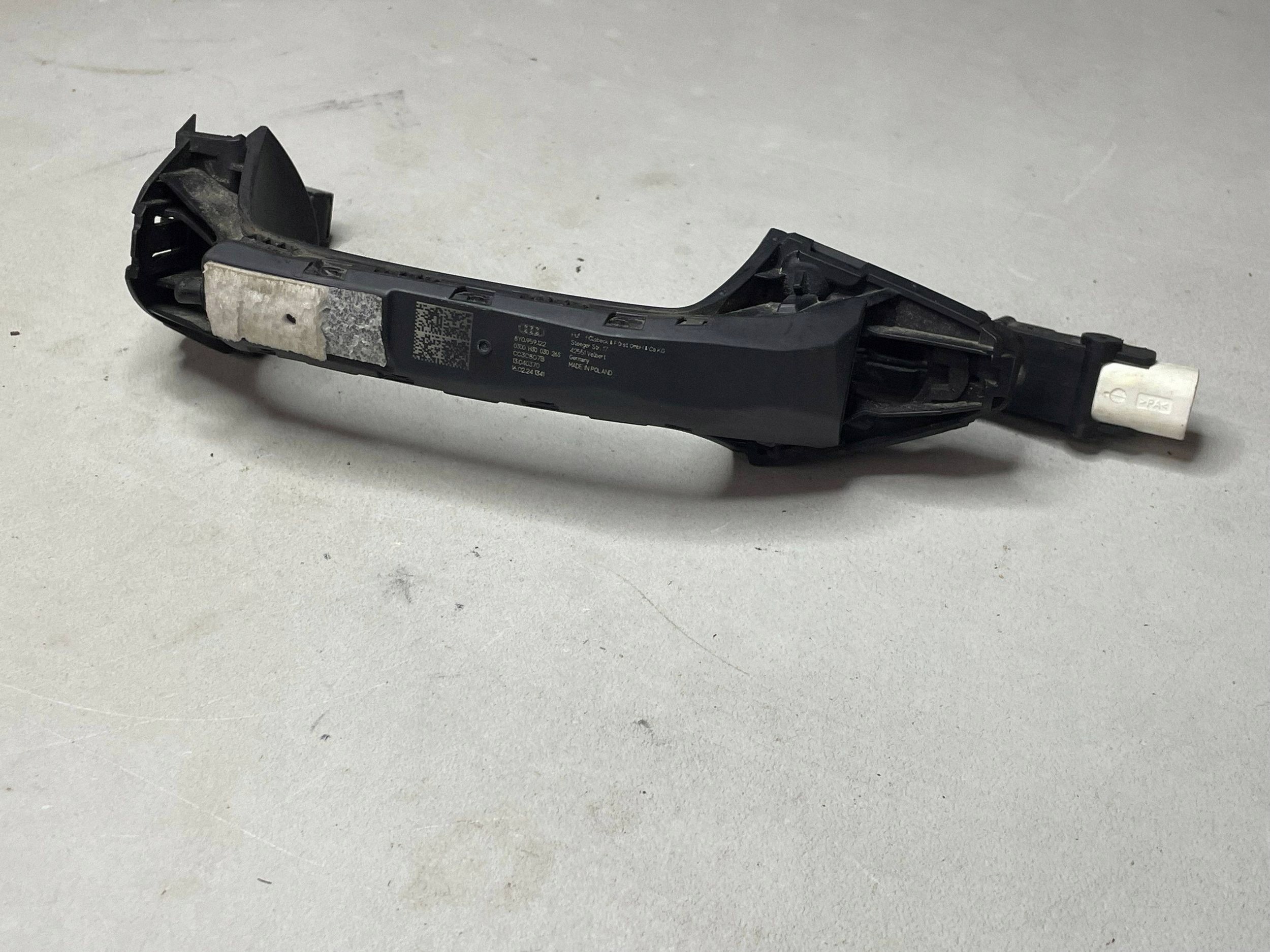 exterior handle door front right SKODA OCTAVIA MK4 8Y0959122 @A