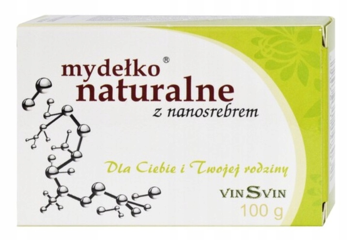 

Mydełko Naturalne Z Nanosrebrem Grzybica Trądzik