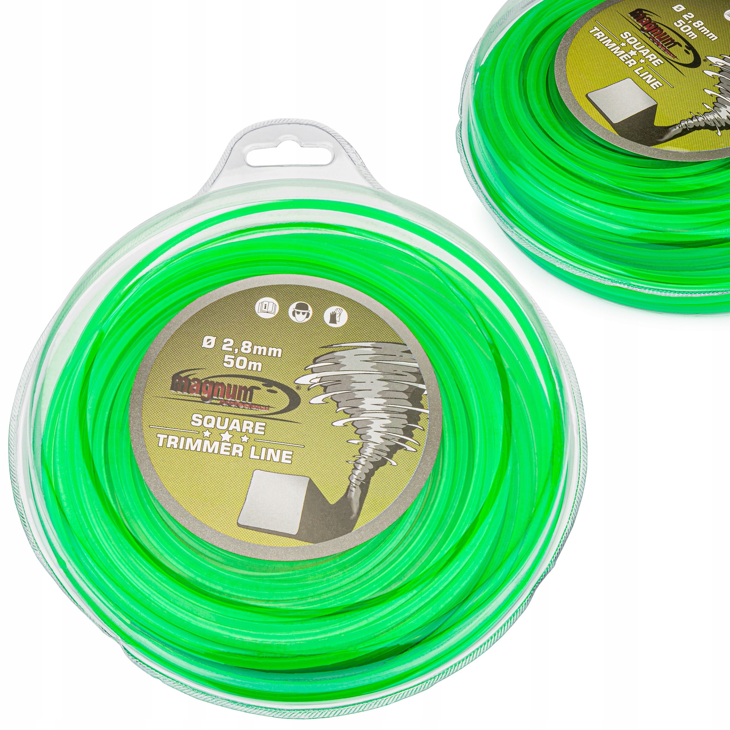 

Żyłka Do Głowicy Kosy Spalinowej 2,8x50m 4-KĄTNA