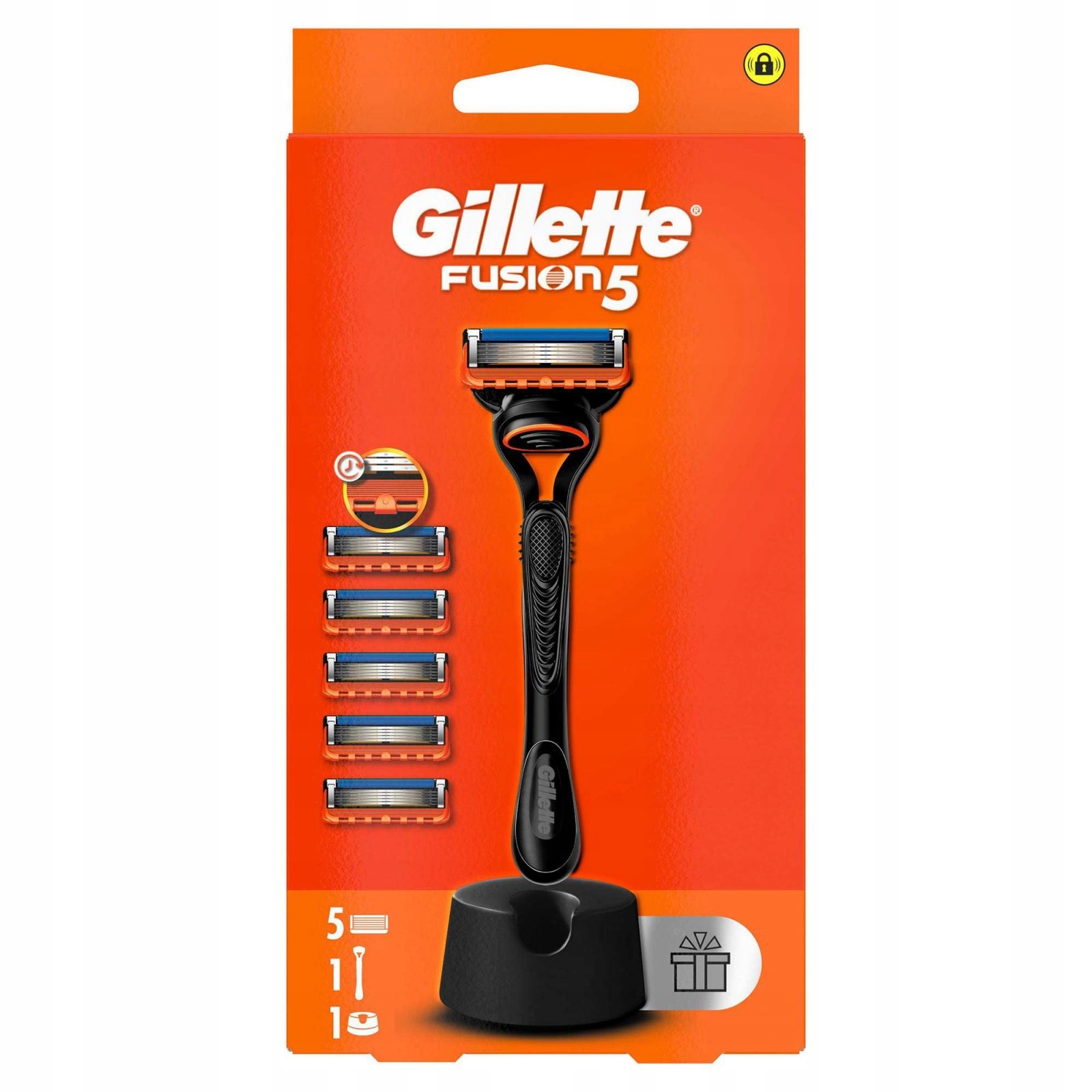 Holicí strojek Gillette Fusion 5 hlavic