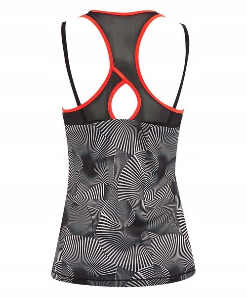 KOSZULKA LOTTO TENNIS TECH PRT TANK WOMEN WHITE S Rękaw bez rękawów