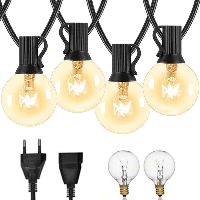 

Girlanda Ogrodowa Lampki Żarówki 7,6M 25+2szt