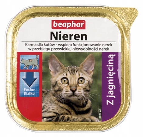 

Beaphar Nieren Z jagnięciną dla kotów 100g