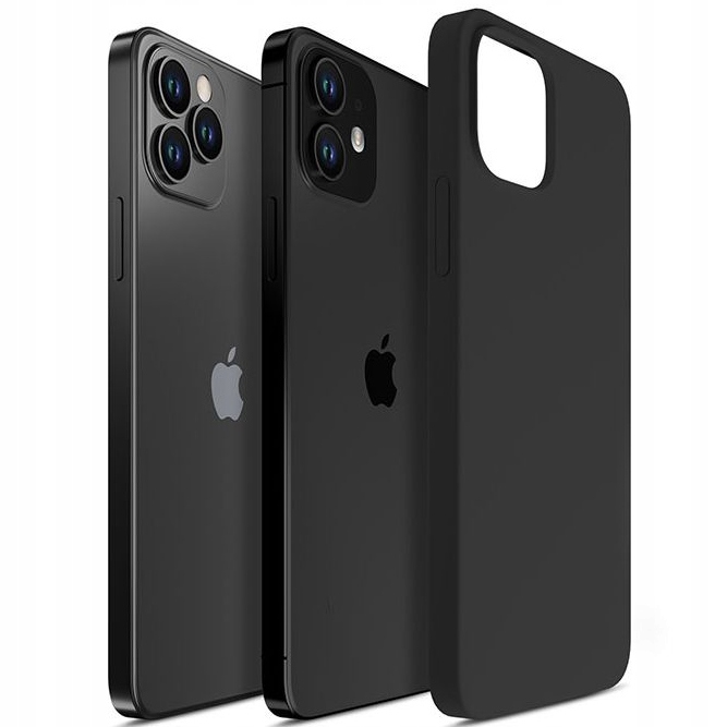 

Etui silikonowe 3mk Case do iPhone 12/12 Pro cover