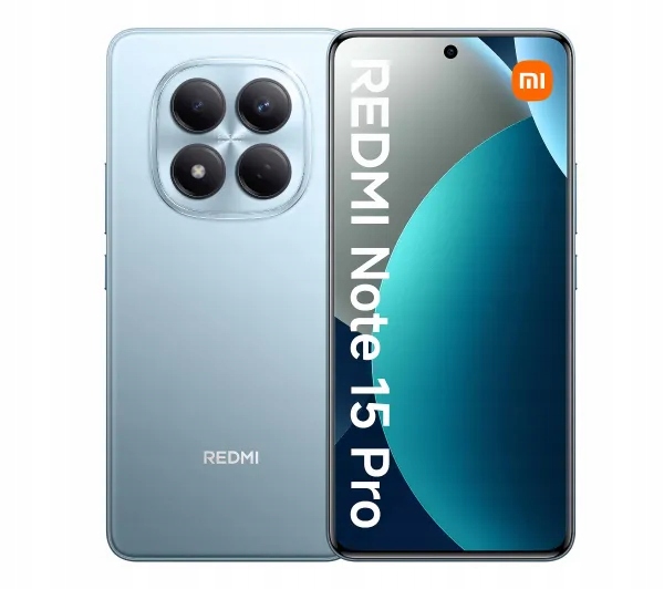 2× Smartfon Xiaomi Redmi Note 15 Pro 8 GB / 256 GB 4G (LTE) niebieski