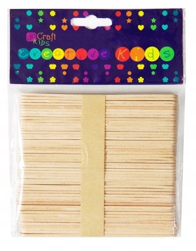 

Patyczki Kreatywne Naturalne 50 Szt