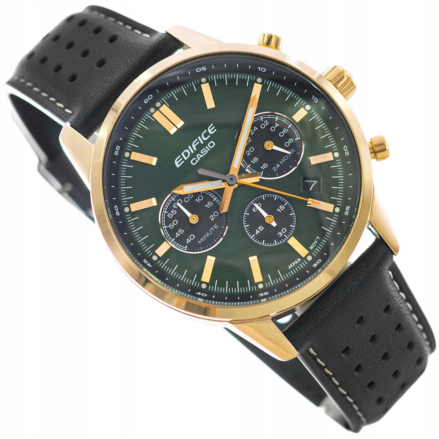 Pánské Hodinky Casio EFR-575CL-3AEF Edifice S Chronografem Na Řemínku 100 M