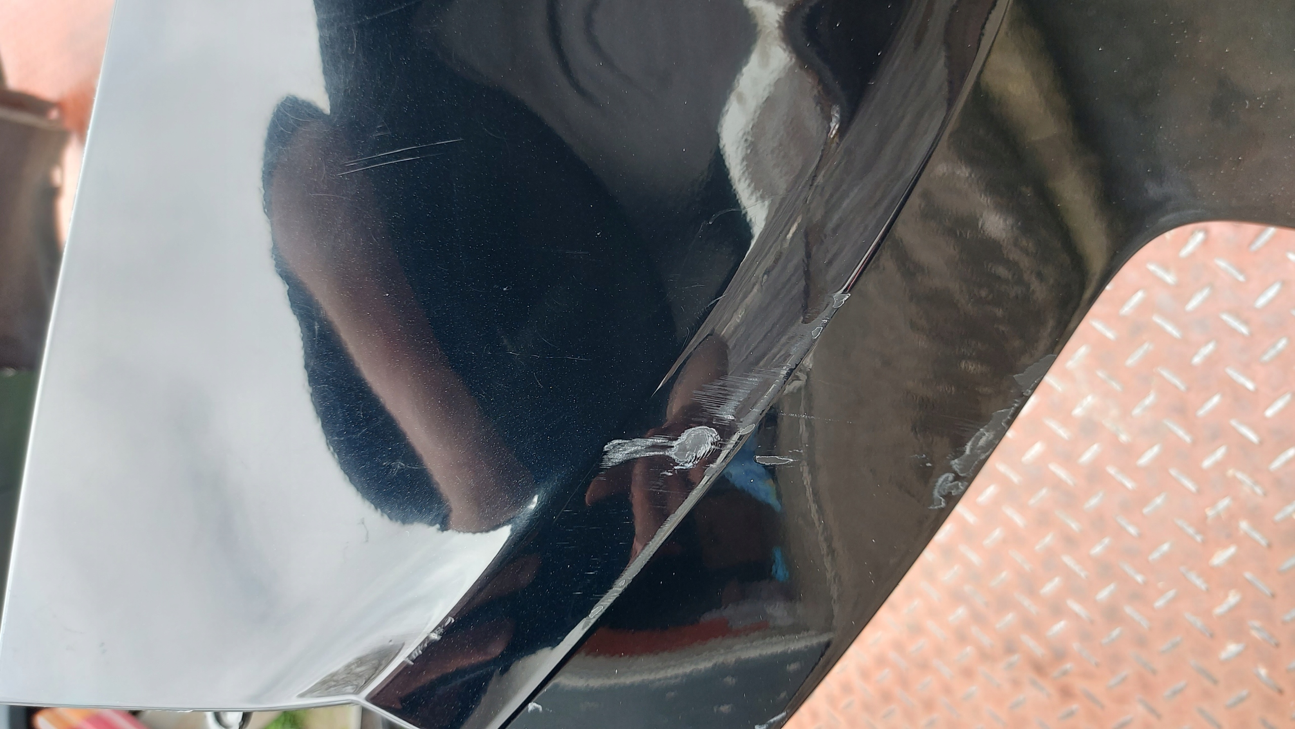 bumper rear part rear TOYOTA HIGHLANDER IV 19- PDC