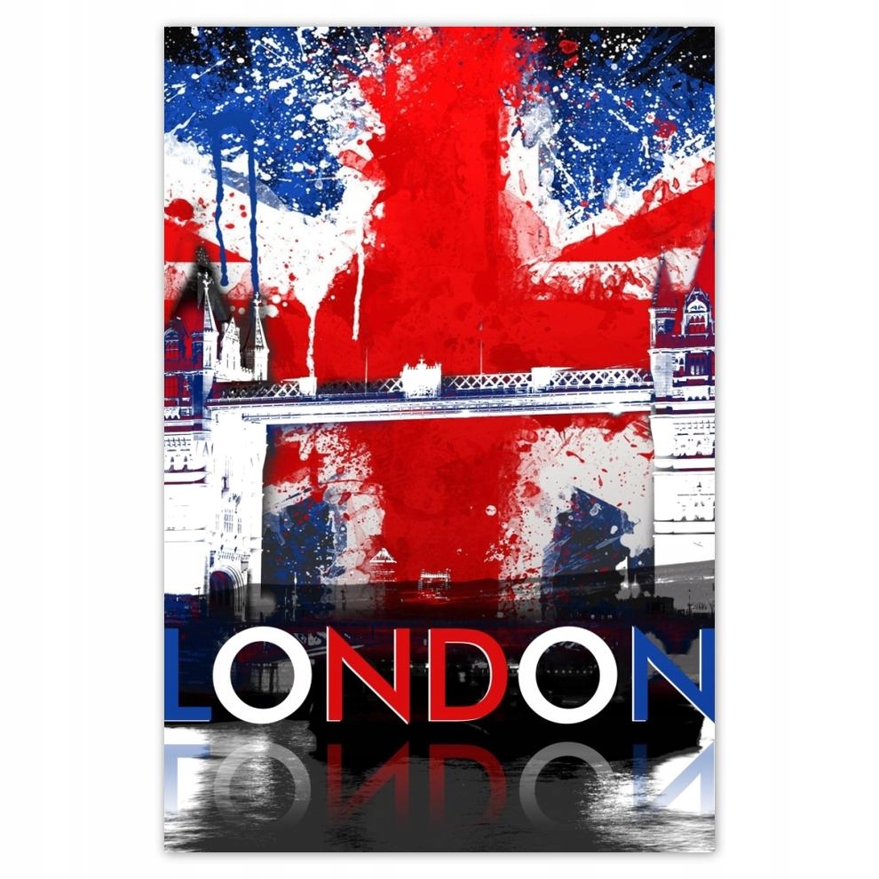 

Plakat Naklejka 40x60 London City Londyn Anglia
