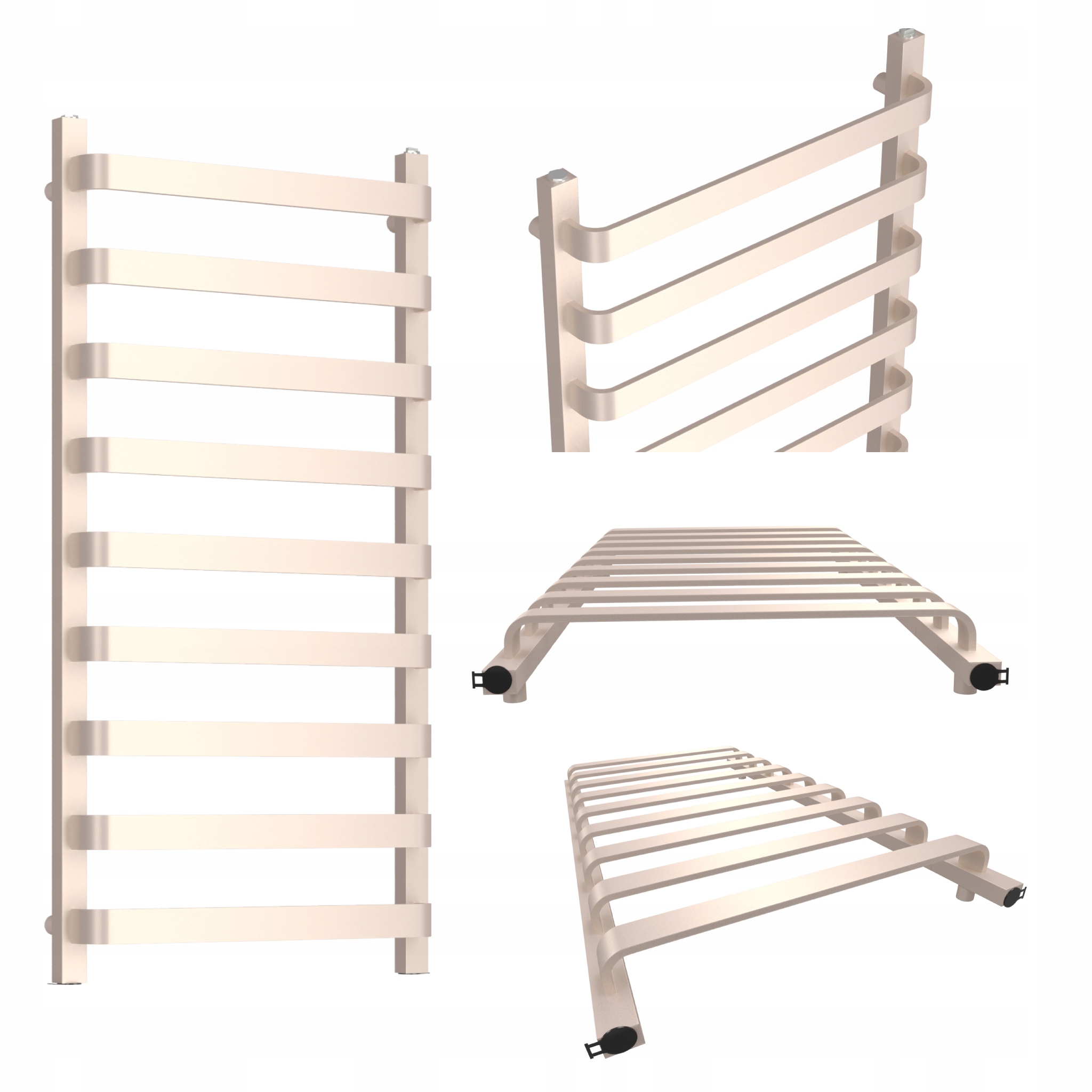 Koupelnový Radiátor Pandora 100/50 Zlatý Růžový