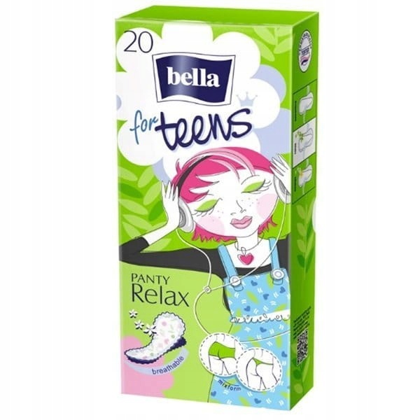 

Wkładki Bella for teens dla nastolatek 20 sztuk re
