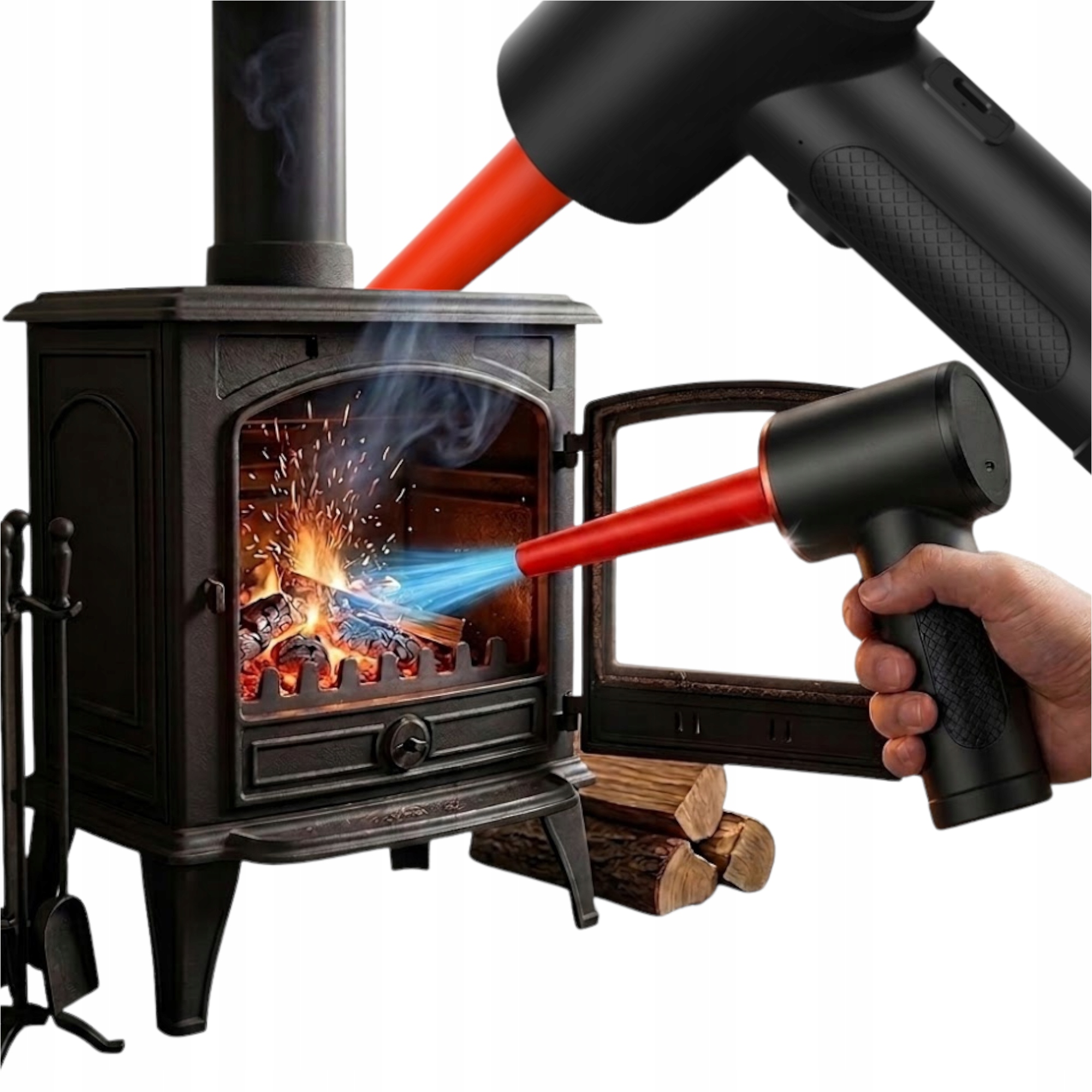 Elektrická Sušička Pro Zapálení Akumulátorového Dmychadla XXL