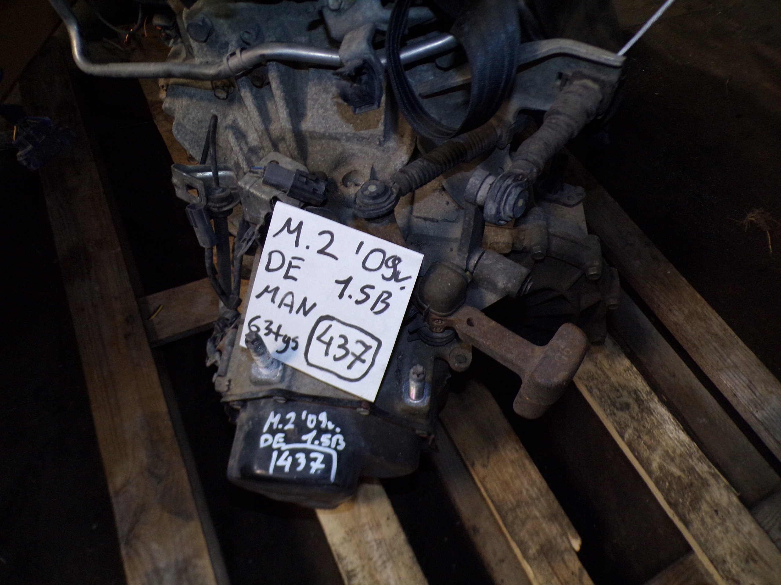 MAZDA 2 DE 2009R SILNIK ZY 1.5 16V SKRZYNIA BIEGOW FC290