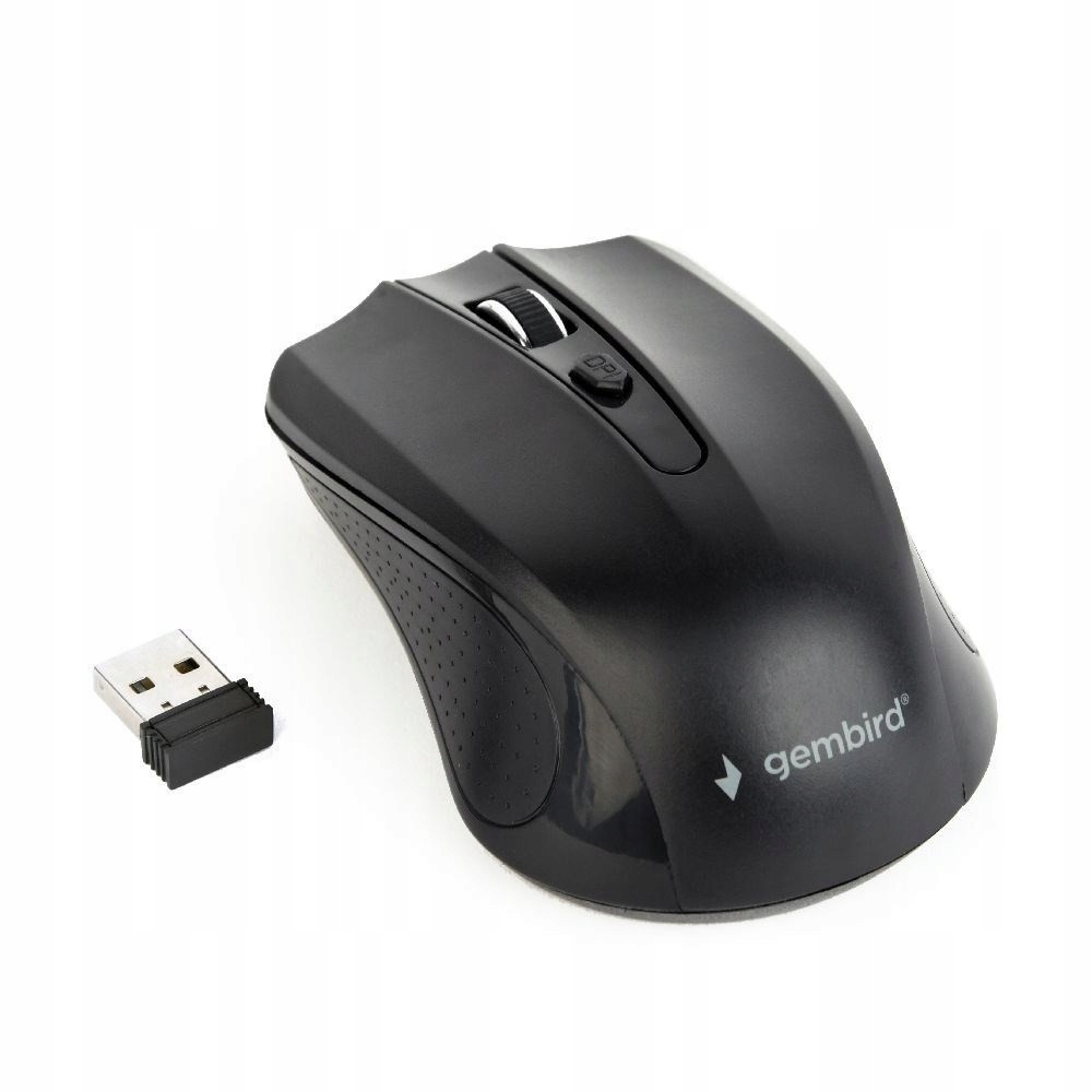 Mysz Gembird MUSW-4B-04 (optyczna 1600 Dpi kolor czarny)
