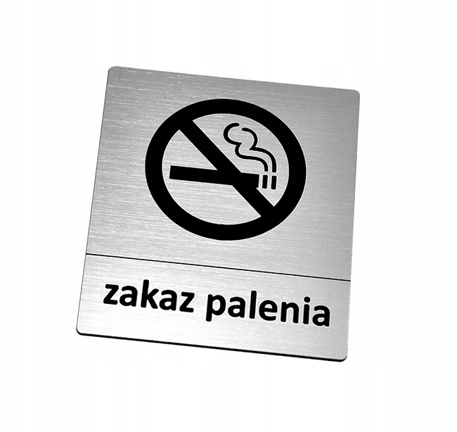 

Piktogram, tabliczka, zakaz palenia grawerowana!