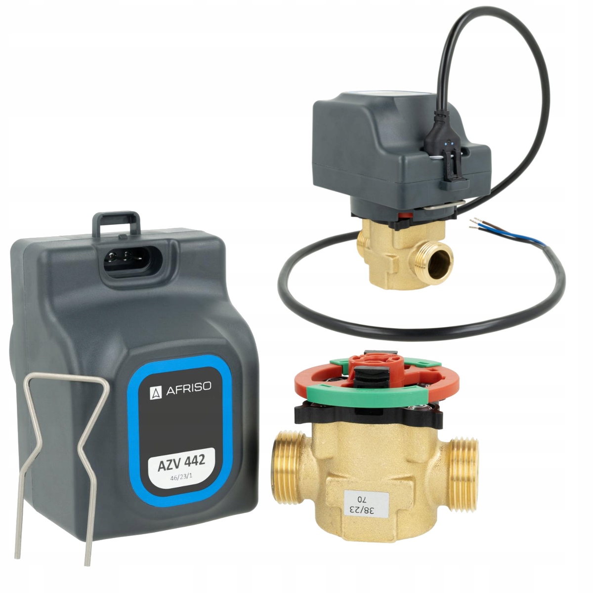 2-CESTNÝ Zónový Uzatvárací Ventil S Pohonom Nc Afriso Azv 442 3/4"