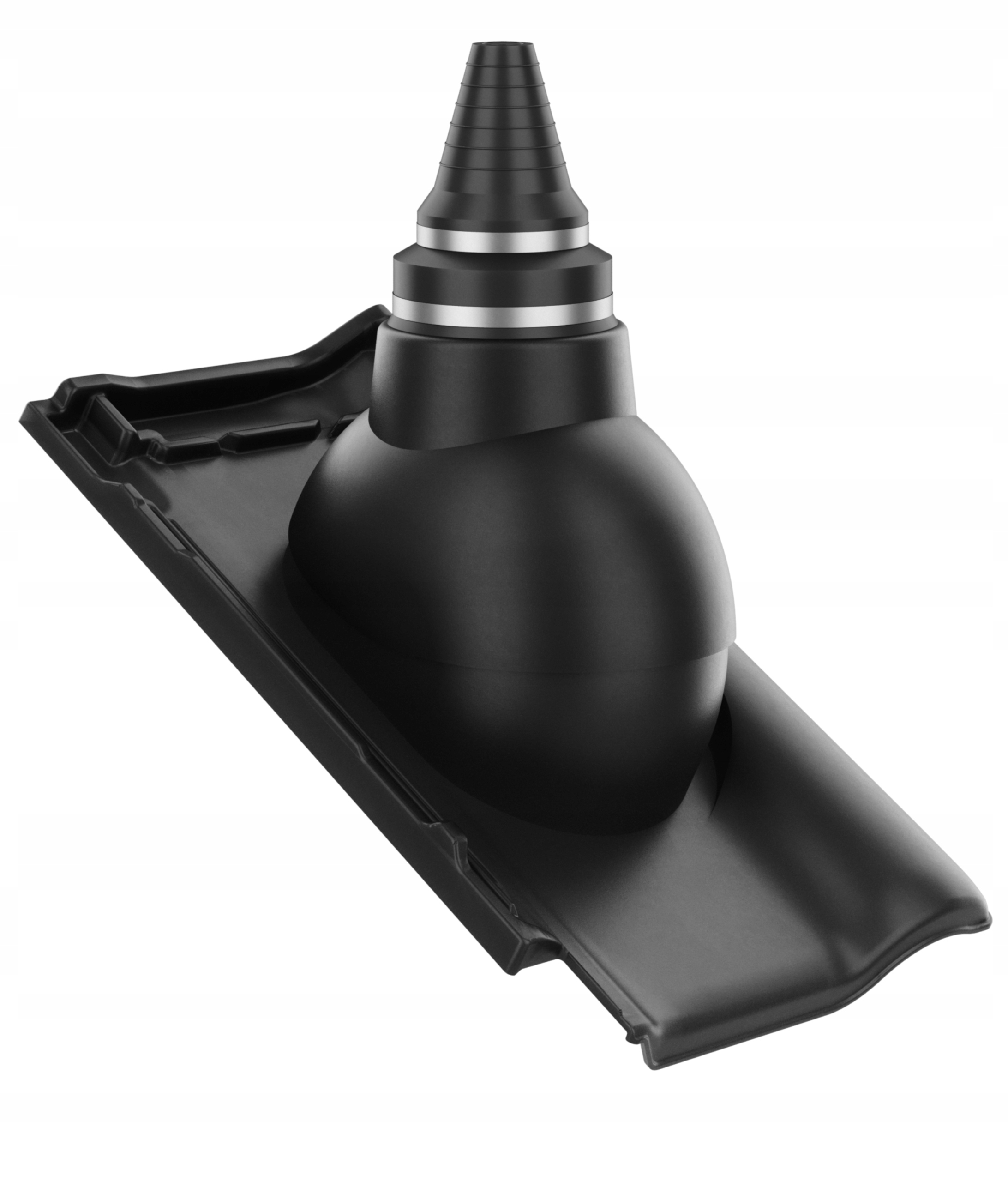 Anténní průchod těsným střešním průchodem Roben Piemont Tobago