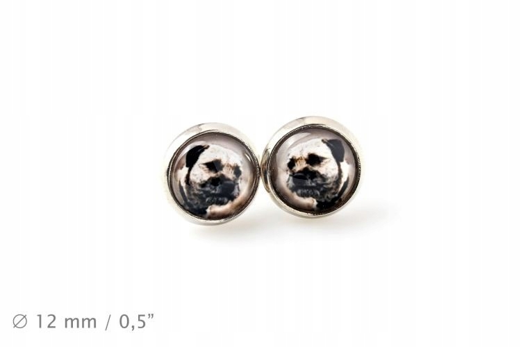 

Border Terrier Kolczyki z Twoim zdjęciem Handmade