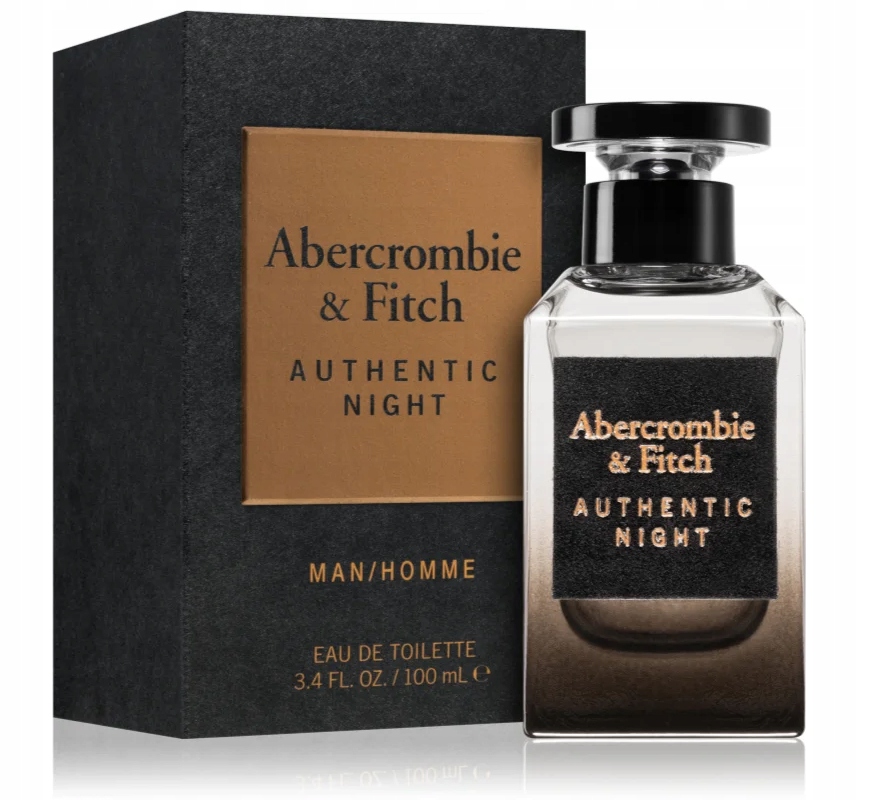 Abercrombie Fitch Authentic Night Men toaletní voda 100 ml