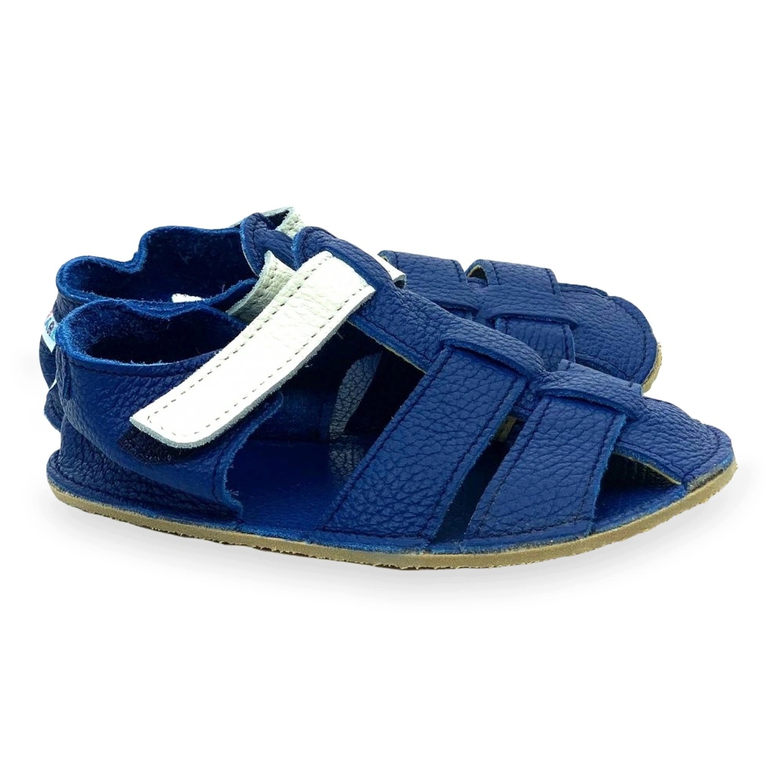 Sandały barefoot skórzane na rzepy dziecięce Summer Baby Bare Submarine 26