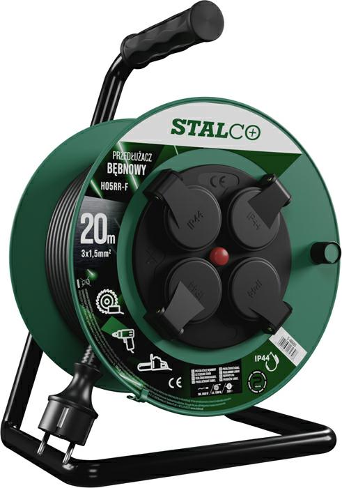 Stalco Predlžovací Kábel Bubnový Vrstvený 20M 3X1,5MM