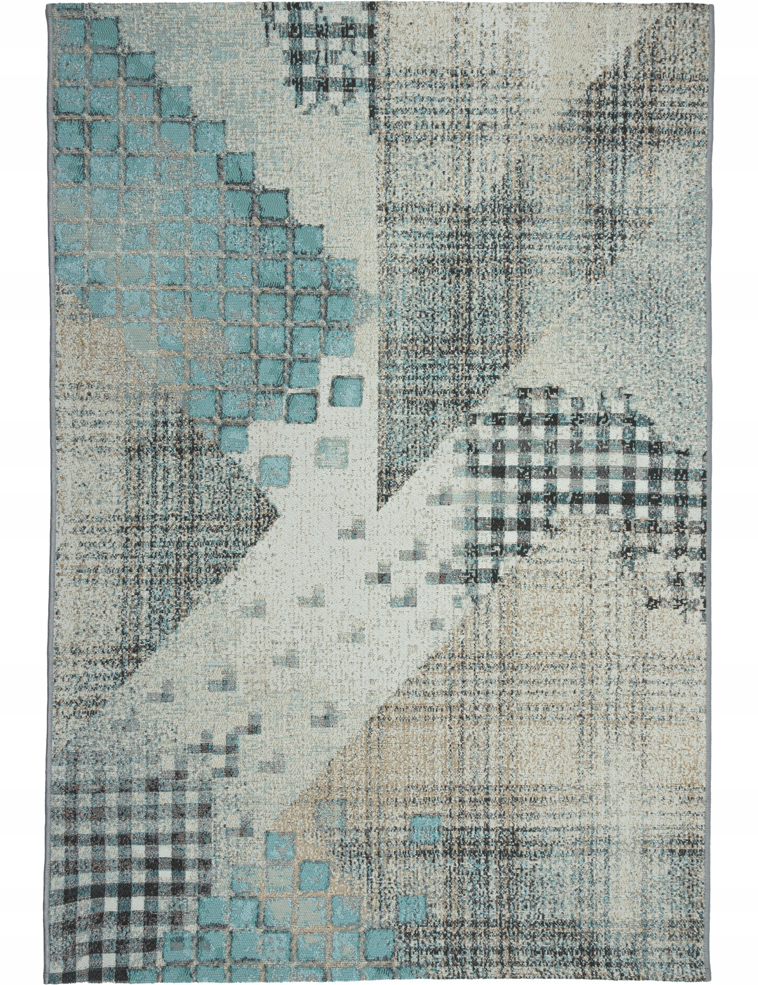 Šnúrový Koberec Módny Vzor Ľahký Odolný 120x170cm