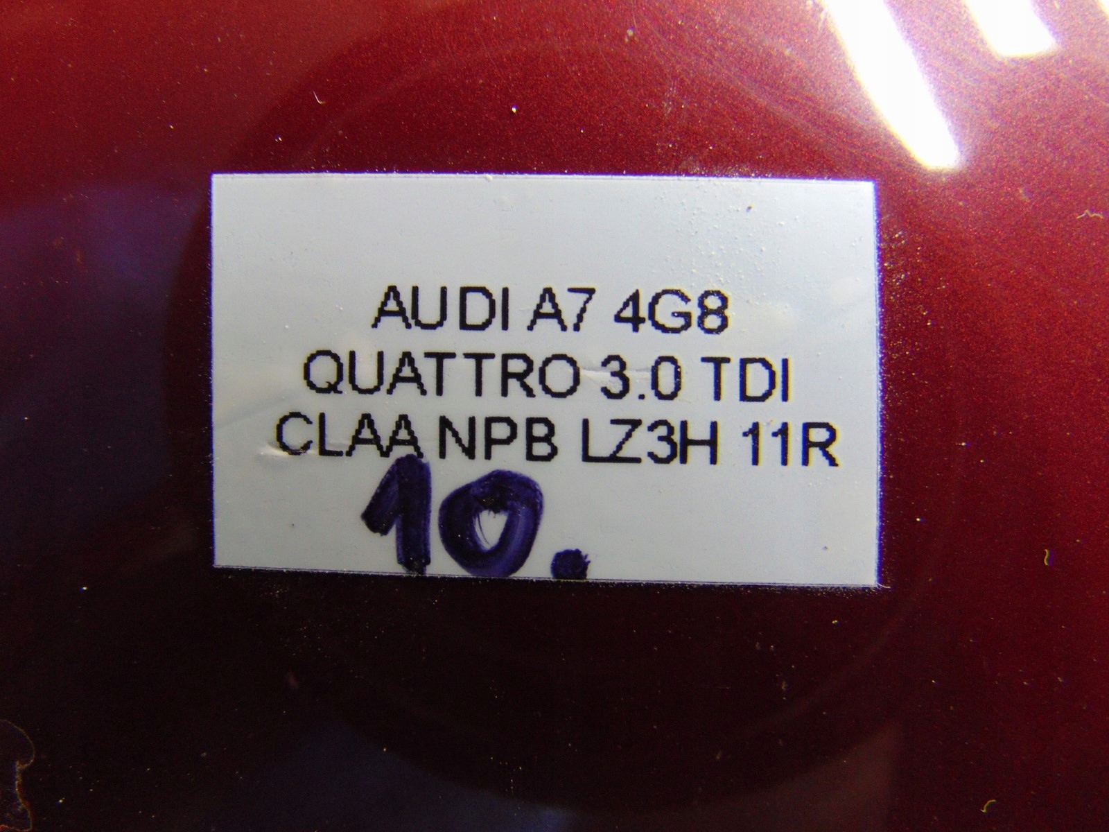 mirror exterior right AUDI A7 4G LZ3H 10 PIN UK