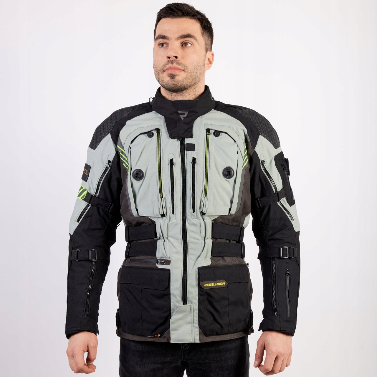 KURTKA MOTOCYKLOWA MĘSKA TEKSTYLNA WODOODPORNA Przeznaczenie turystyka