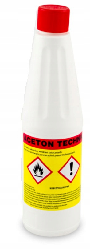 Rozpuszczalnik aceton techniczny 0,5l
