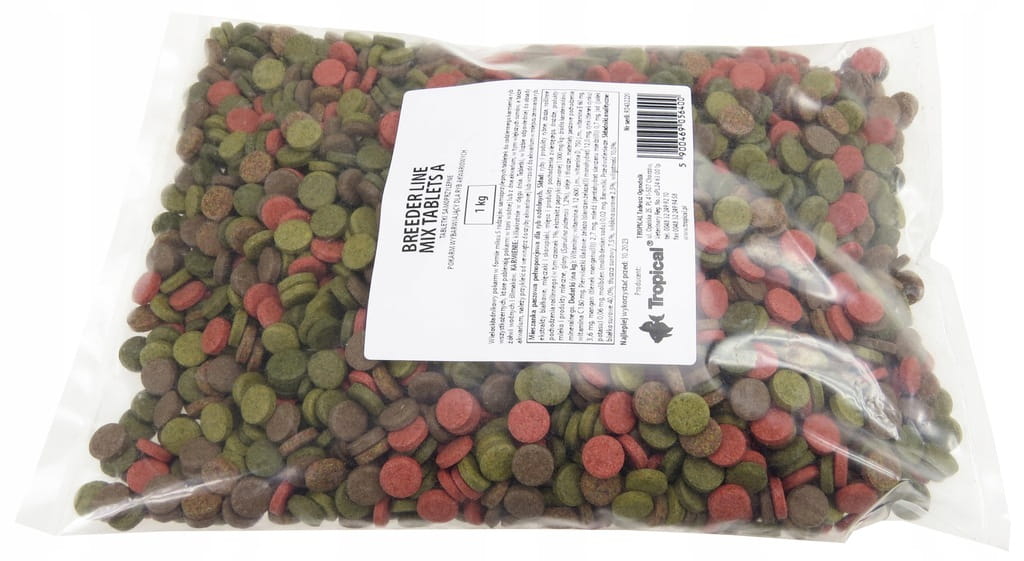 Tropical MIX Tablets Tabletki Pokarm Dla Ryb 1kg