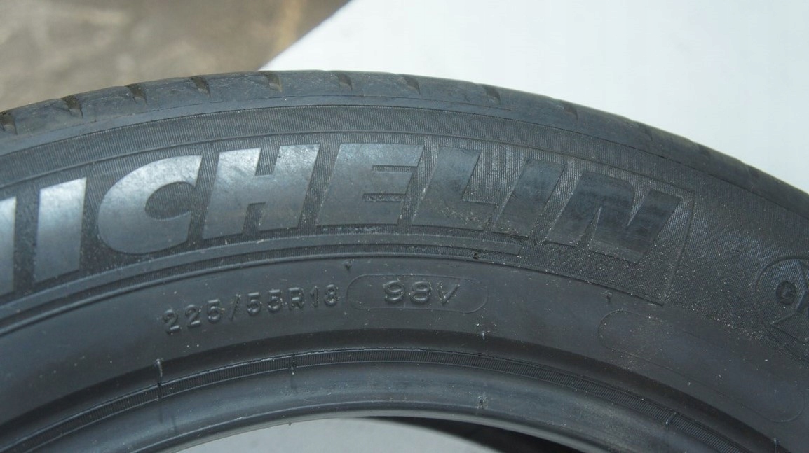 Opony K3343 Michelin 225/55/R18 letnie jak nowe Profil opony 55