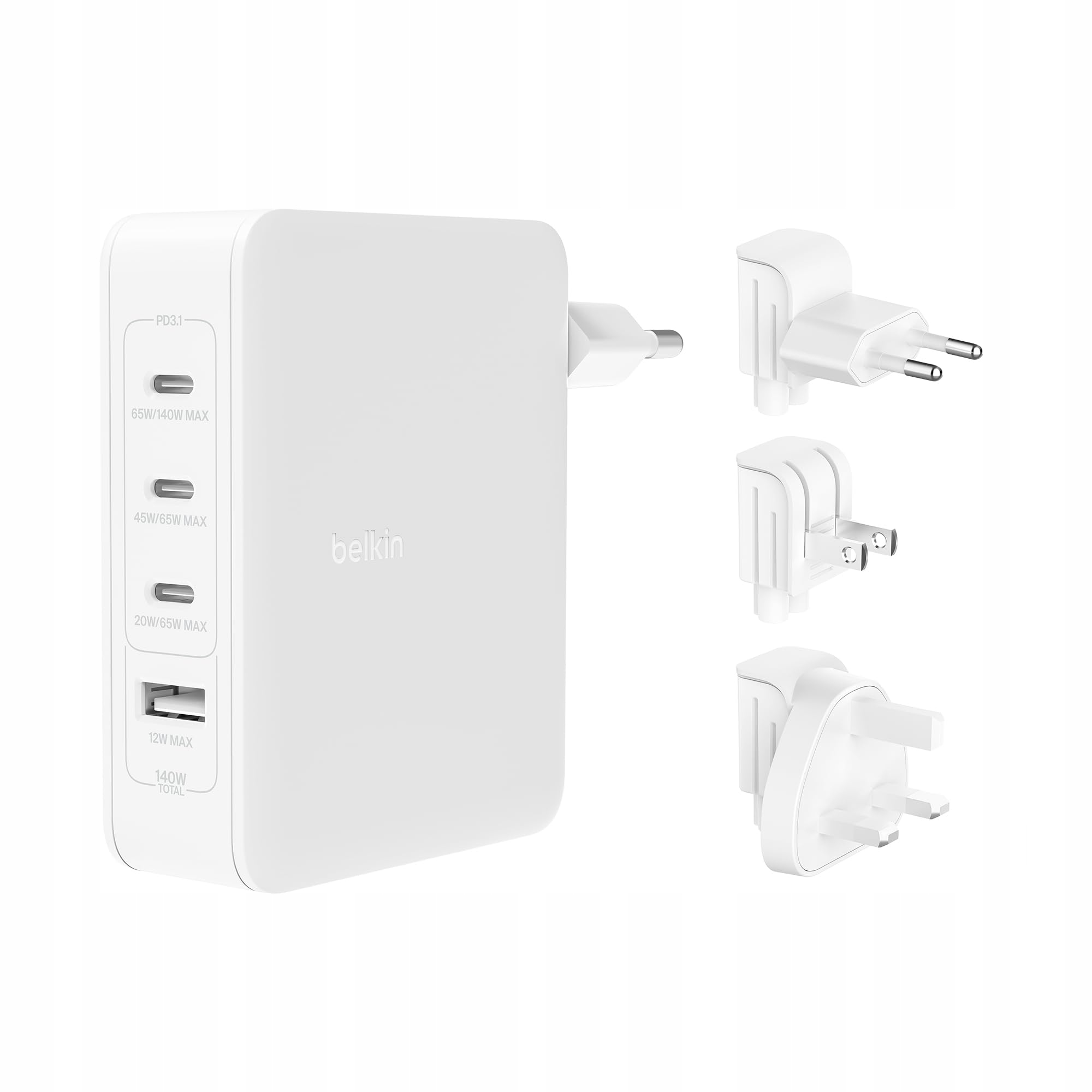 Sieťová nabíjačka Belkin , Usb-c pre Apple 3000 mA 5 V WCH014btWH biela