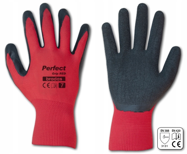 

Rękawice ochronne Perfect Grip Red lateks 10