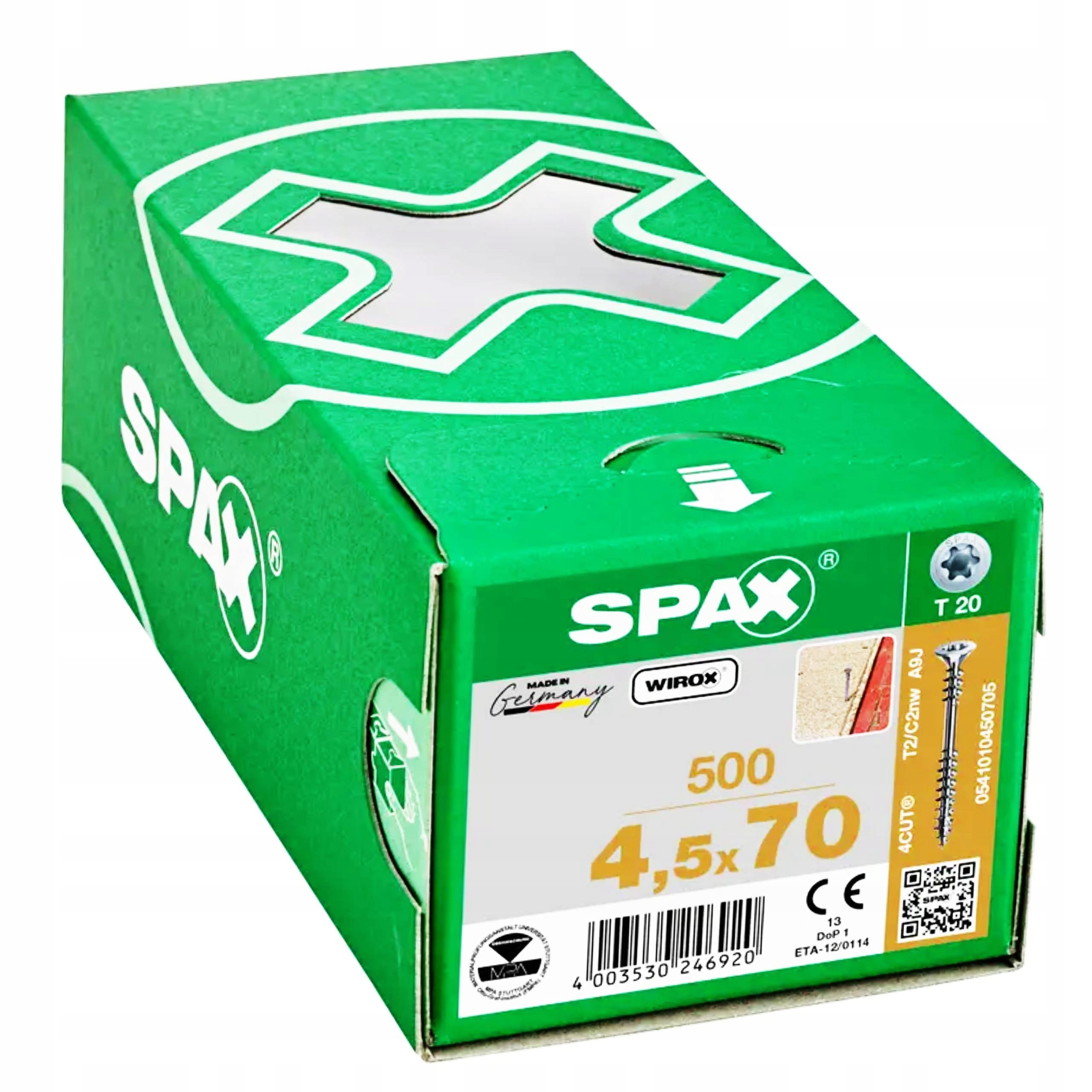 Šroub pro podlahové desky Osb a stropní čalounění 4,5x70 balené 500ks